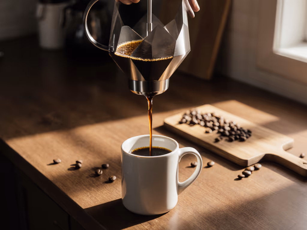 French Press Spout Test: Drip-Free Pour Results